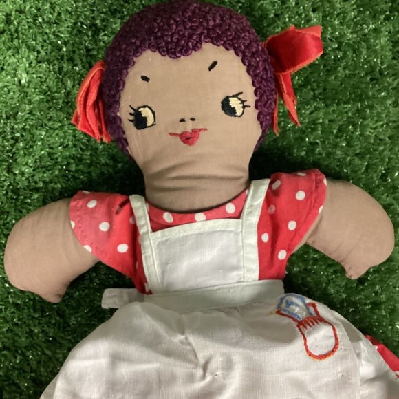 Vintage Topsy Turvy Doll Flip Over Reversible - Picture 3 of 16